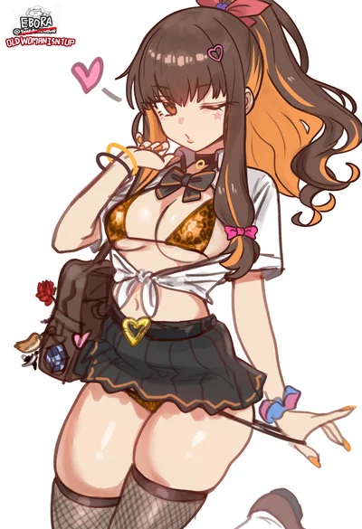 Hakuno Kishinami - Gyaru Servant here for you!