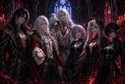 The Crimson Court | Immortal Nobles