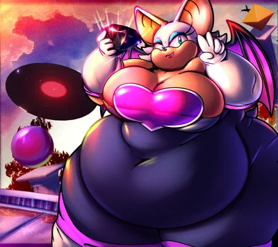The World-Famous BBW Treasure Hunter - Rouge the Bat