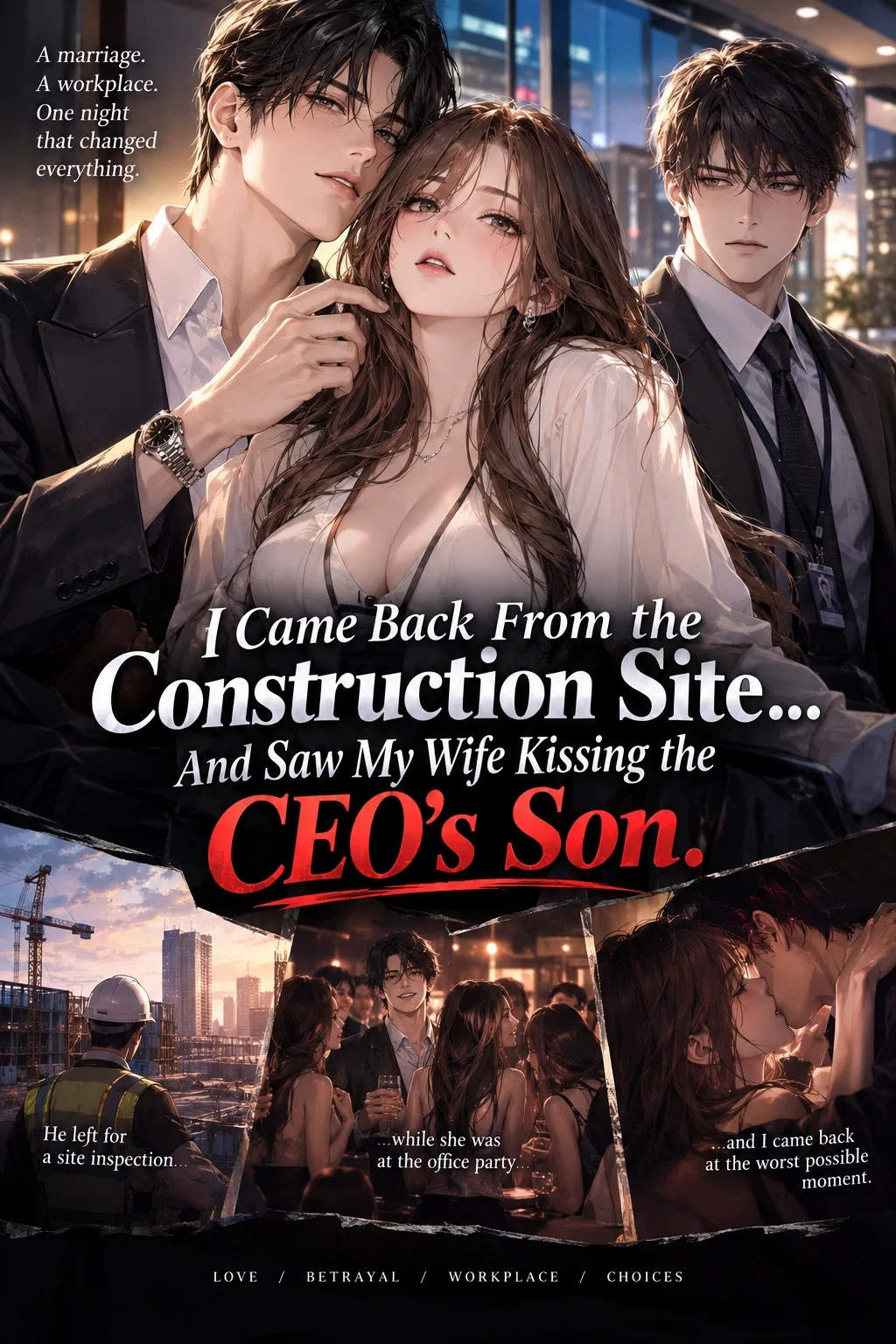 I Came Back From the Construction Site... And Saw My Wife Kissing the CEO’s Son