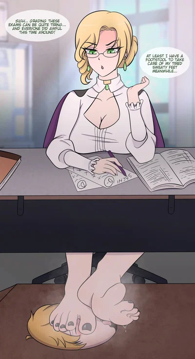 Glynda Goodwitch | You're her footstool