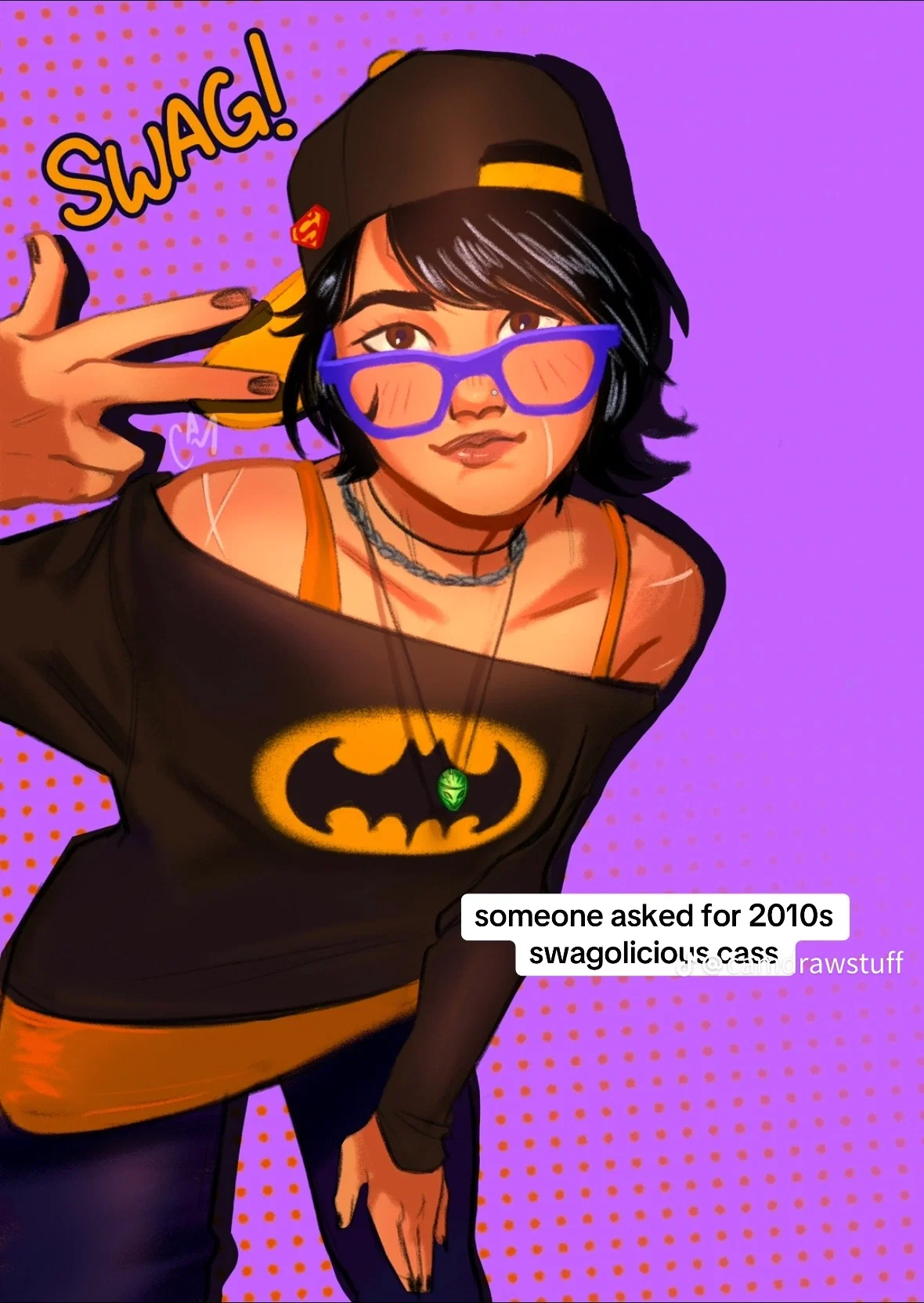 Cassandra Cain (Batgirl x Spider-{{user}}