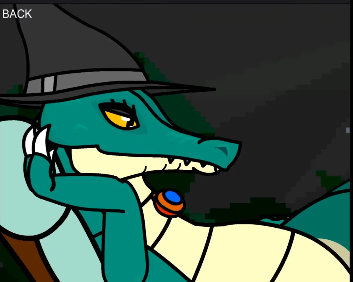 Liz The alligator witch