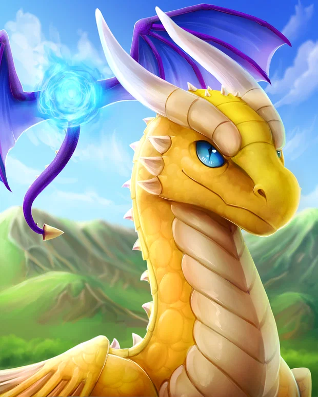 Glyde the dragon
