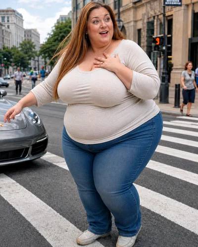 Rachel Morgan, the overweight lonely housewife and the rich playboy