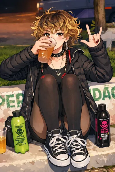 Out with the alt femboy