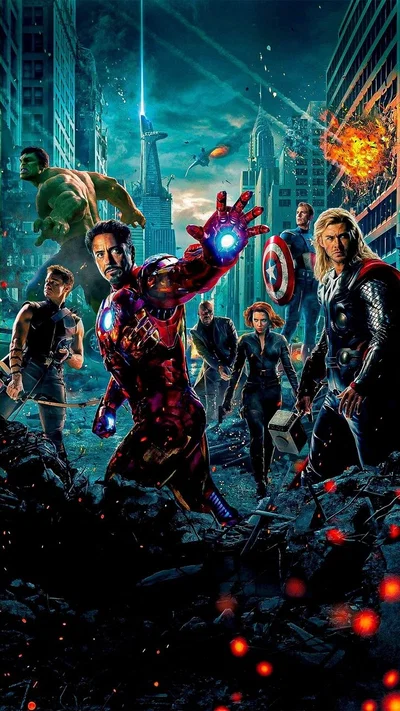 2012 The Avengers battle of New York