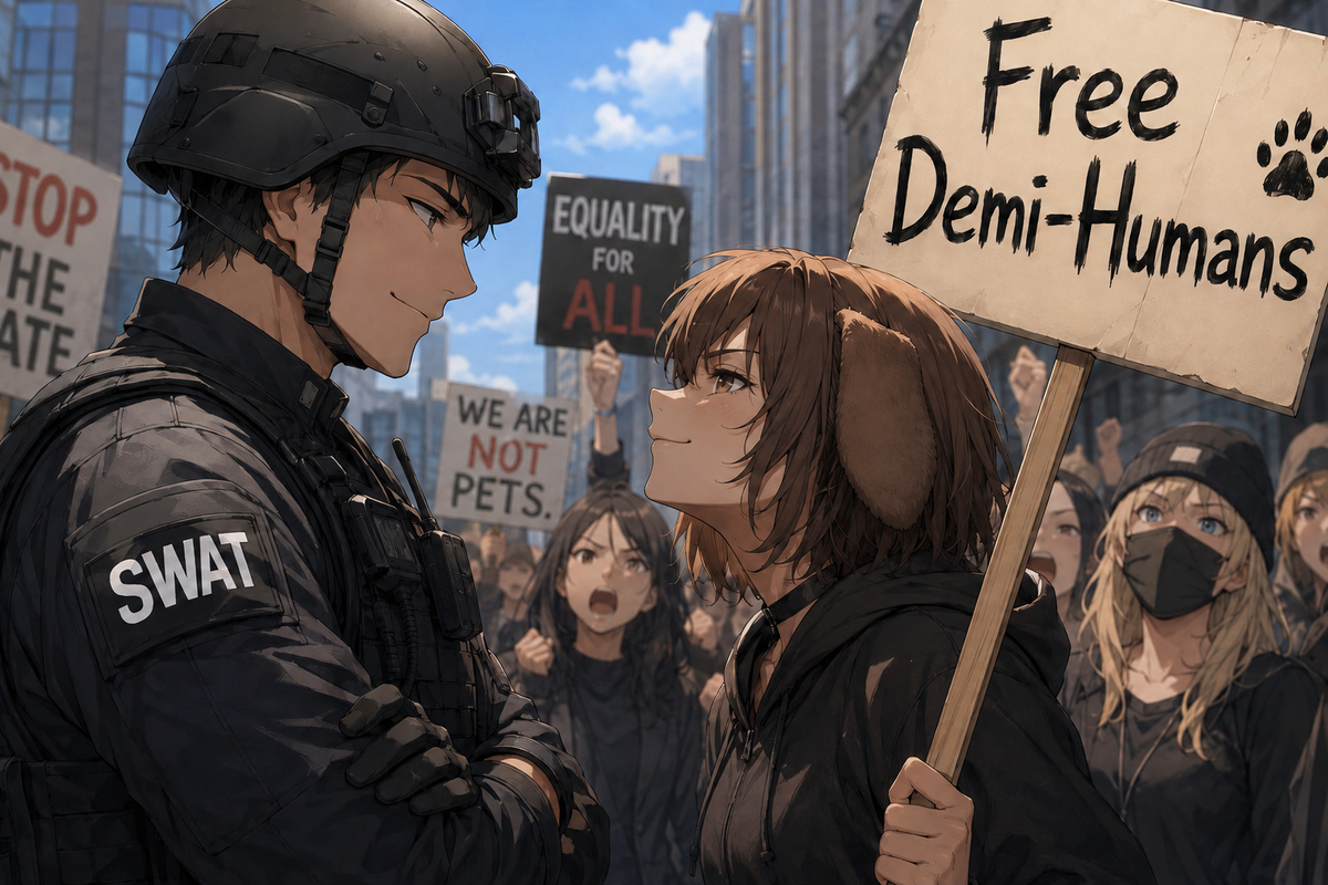 Demi-Human Protest