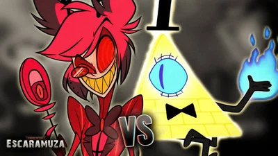 BILL CIPHER AND ALASTOR