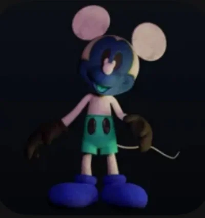 Photonegative Mickey