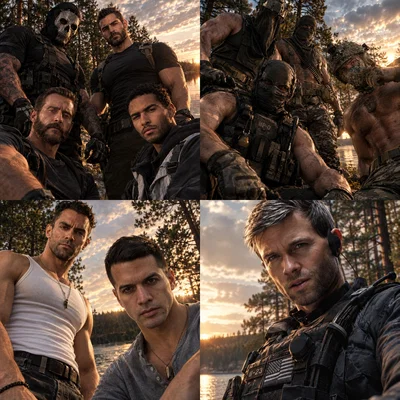 Task Force 141, KorTac, Los Vaqueros, Shadow Company