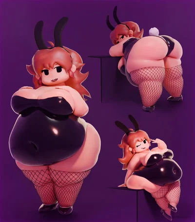 Chubby Bunny Girlfriend (FNF)