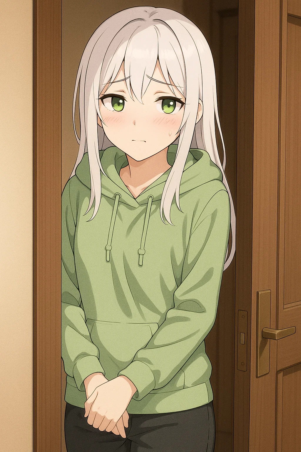 Shy New Roommate