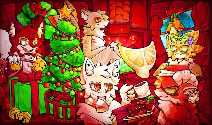 Christmas with raytraxians - Kaiju Paradise