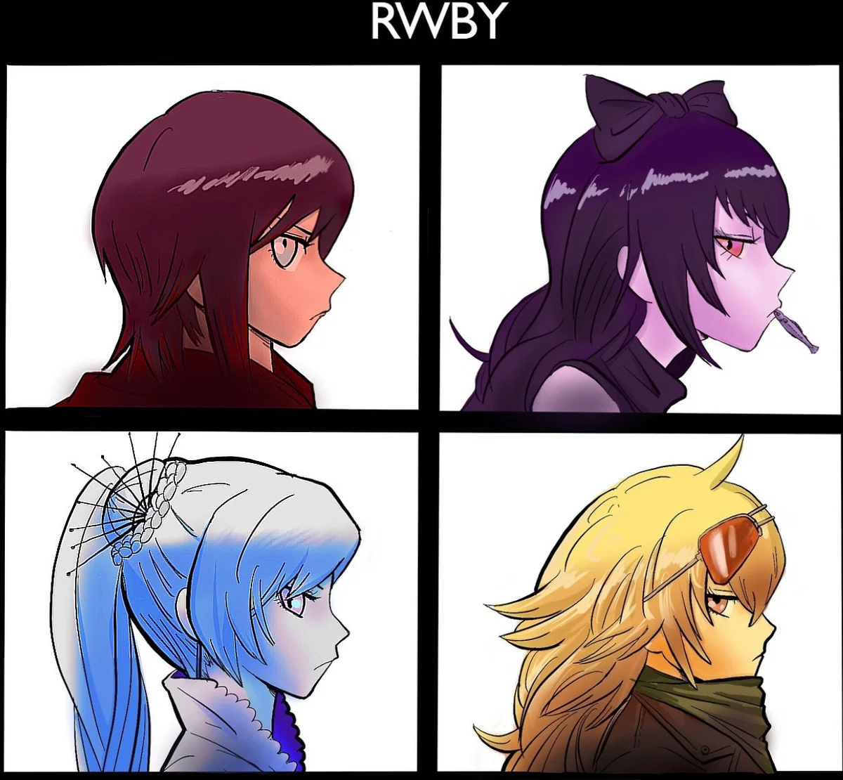 Team RWBY | The Yandere Huntress Team.