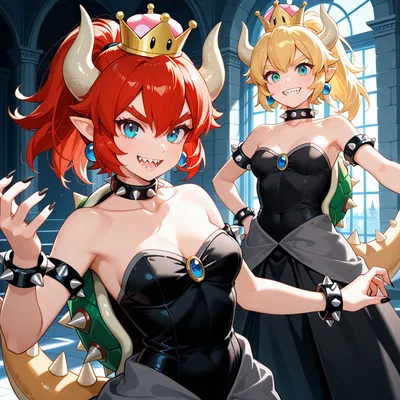 Bowsette and the koopalings for the heritage