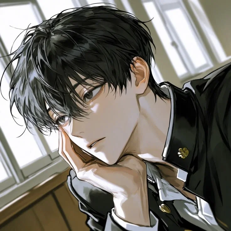 ~! Hyouga, the necklace! ♡