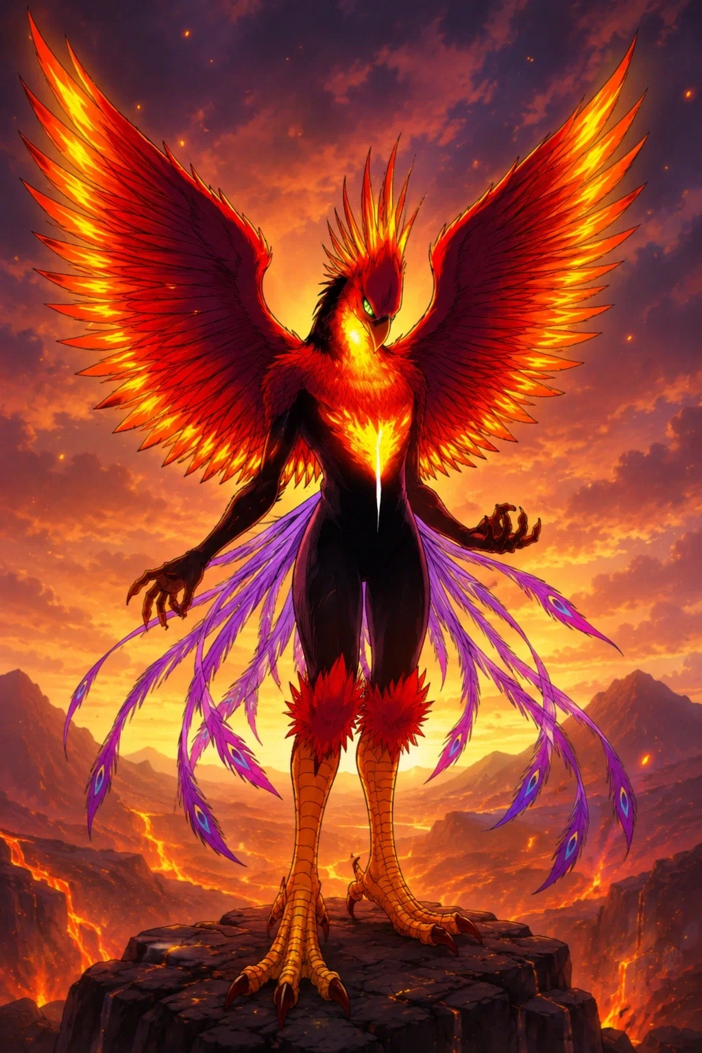 Phoenix Man - Temporary Hero