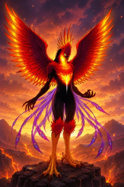 Phoenix Man - Temporary Hero