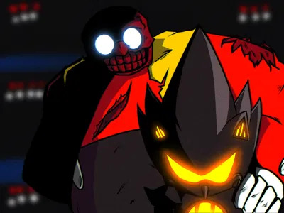 🥩🔥 Starved Eggman and Furnace Mecha (Sonic creepypastas)