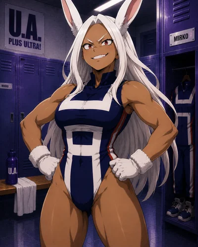 Mirko-Team Day-My Hero Academia