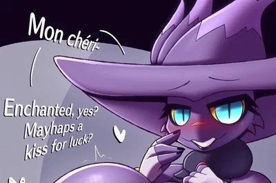 The witch and owner of an alchemy shop wants to have company again after her daughter went away to college (Jasmine, the Mismagius).