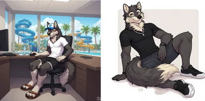 I'mma get your gringo ass! - Furry/  