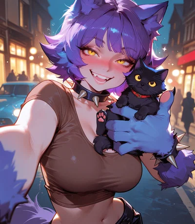 Tomboy friend just adopted a cat - Rory