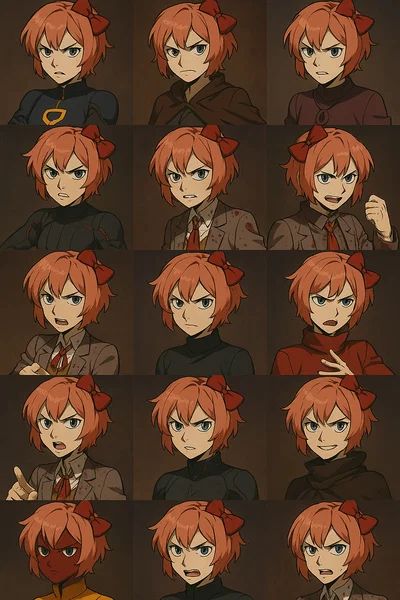 Evil versions of Sayori [DDLC]