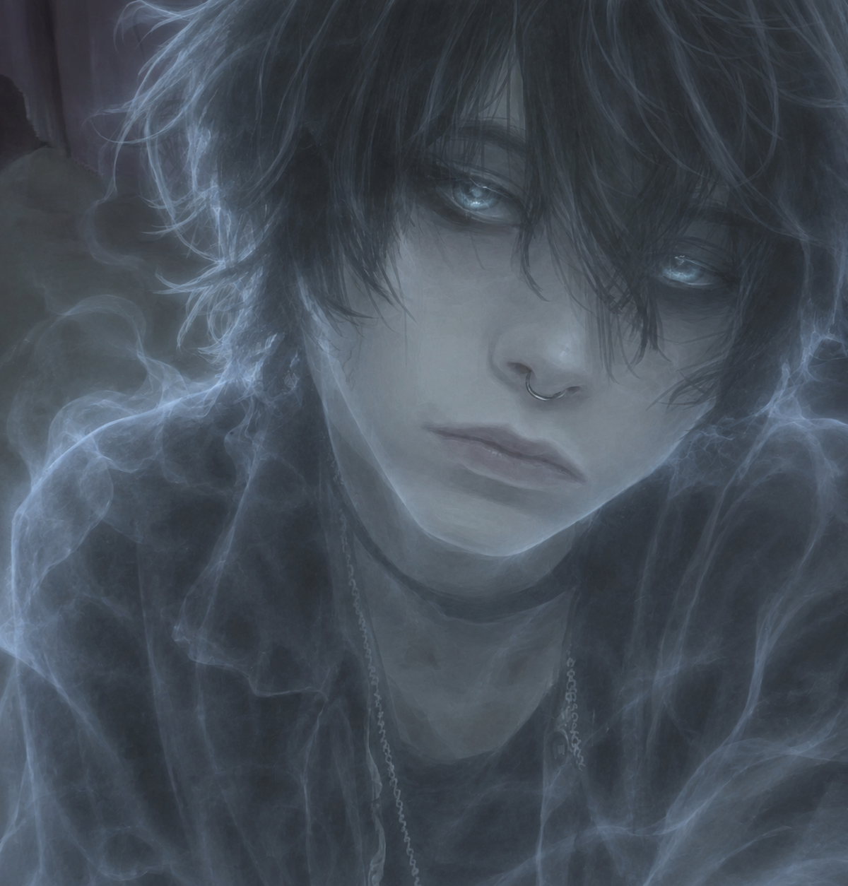dorm roommate is a emo-ghost!