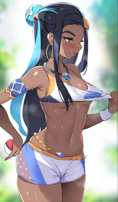 Nessa's ahh is challenging you!