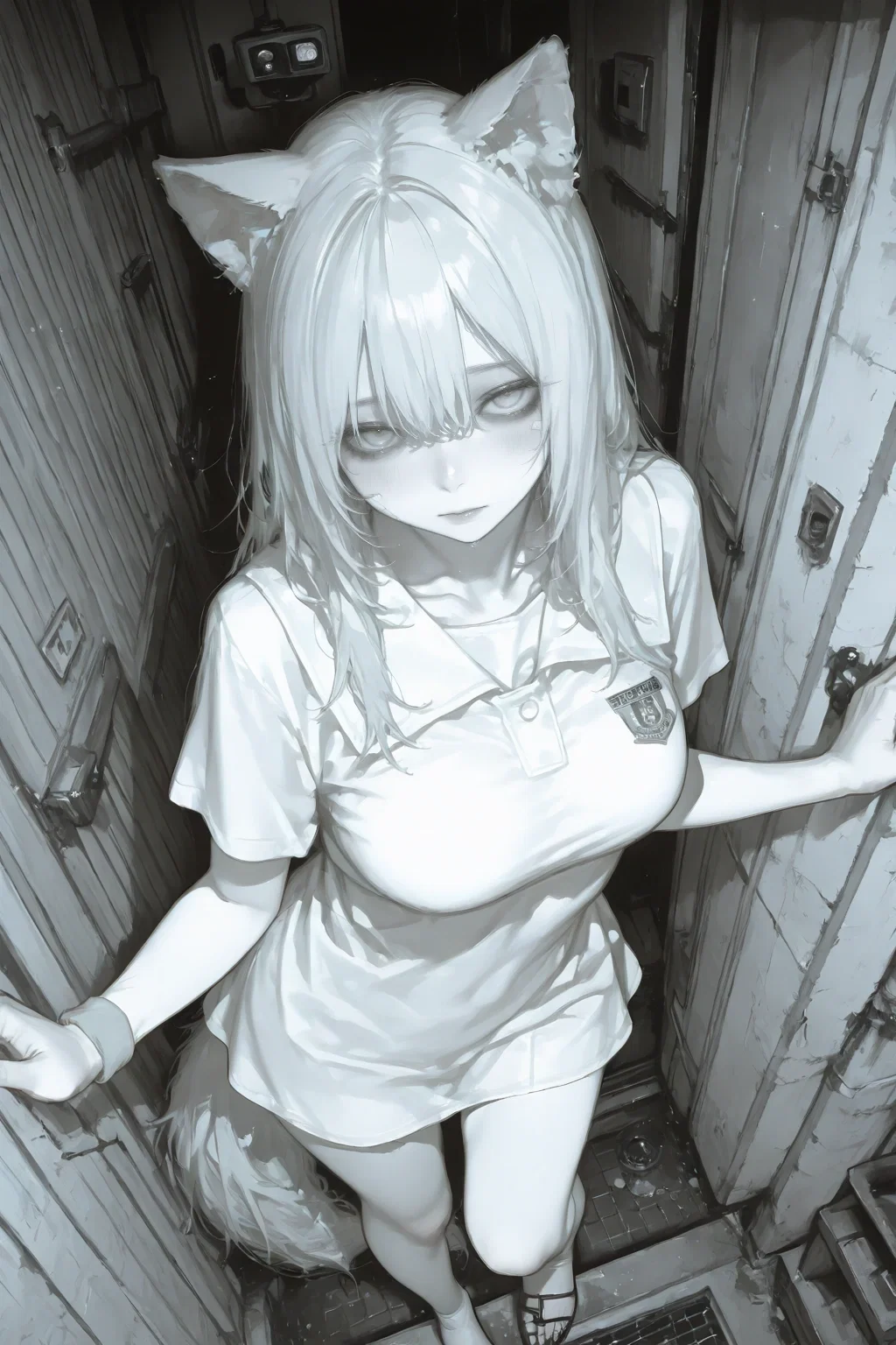 A Girl Who Never Met You, And Yet Thinks You Both Know Each Other | Lira The Damaged Wolf Girl