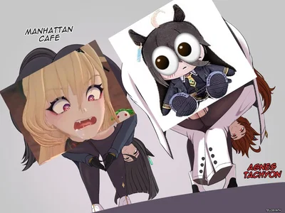 (🥈) Manhattan Cafe & Agnes Tachyon | Showing that ass.