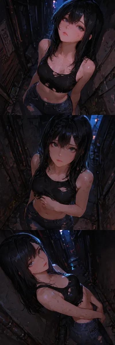Eve ~ Homeless girl, no reason to continue 