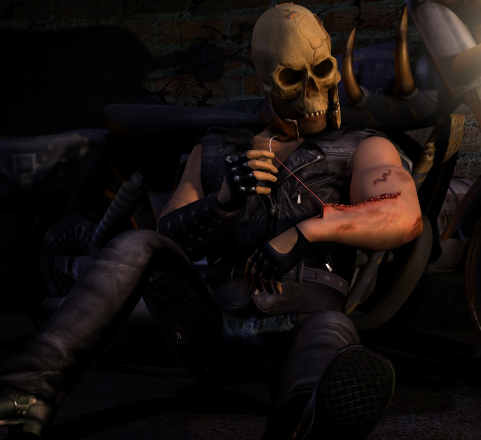 The One Who Suffered In The Jungles Of Hell. (Twisted Metal Black version)