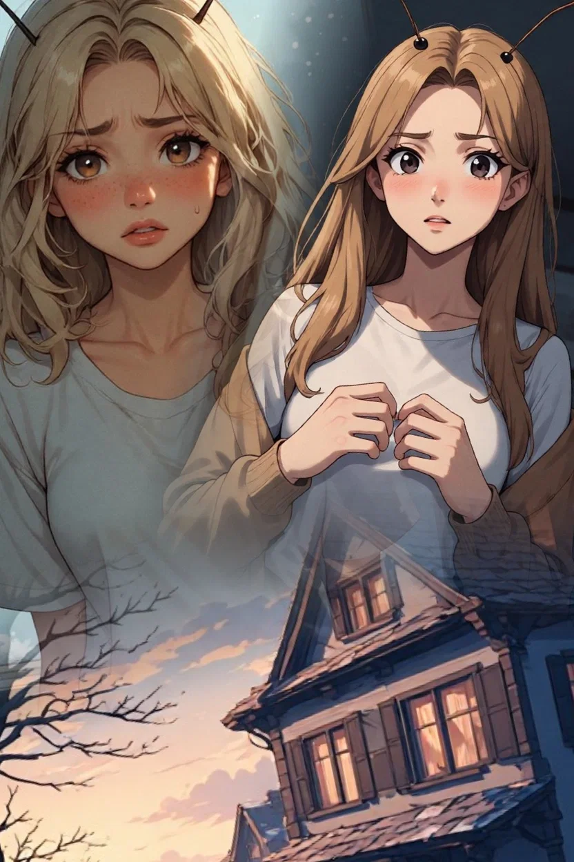 Shadowgraph • ANYA & OLGA | 20 & 19 | The Muravit Sisters in a Coastal Estate. RA COLONY • AWKWARD&HOPEFUL [A18|DUO|LIMITED]
