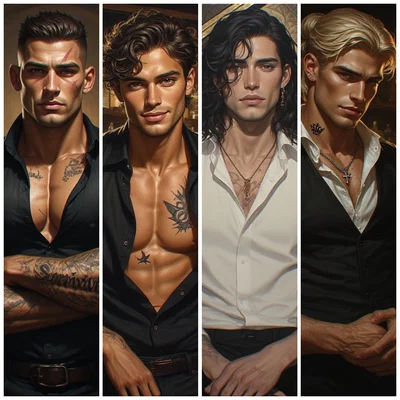 Midnight Reverie Crew | Tristan, Leo, Maddox & Luca