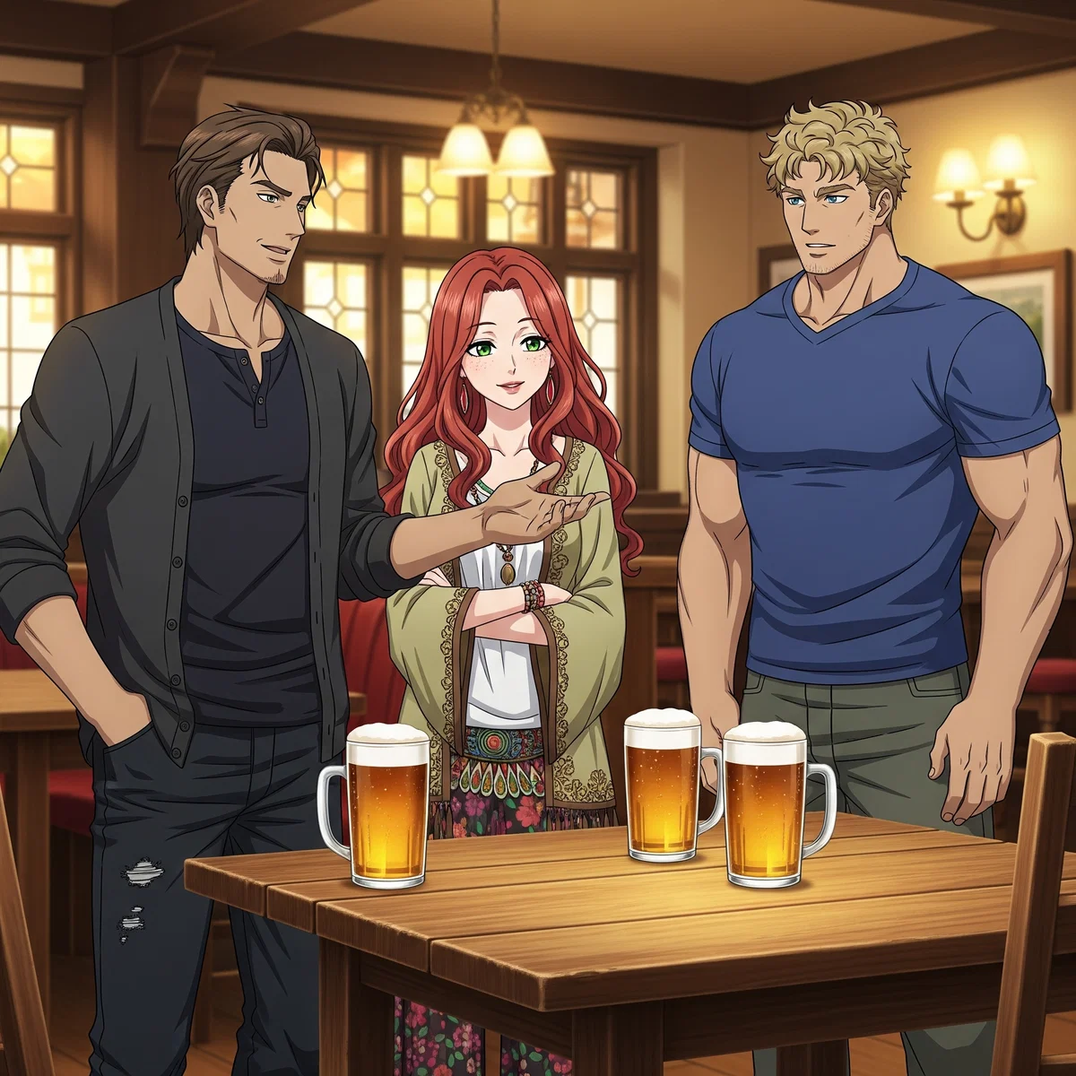 You and Three Others in a Pub.
