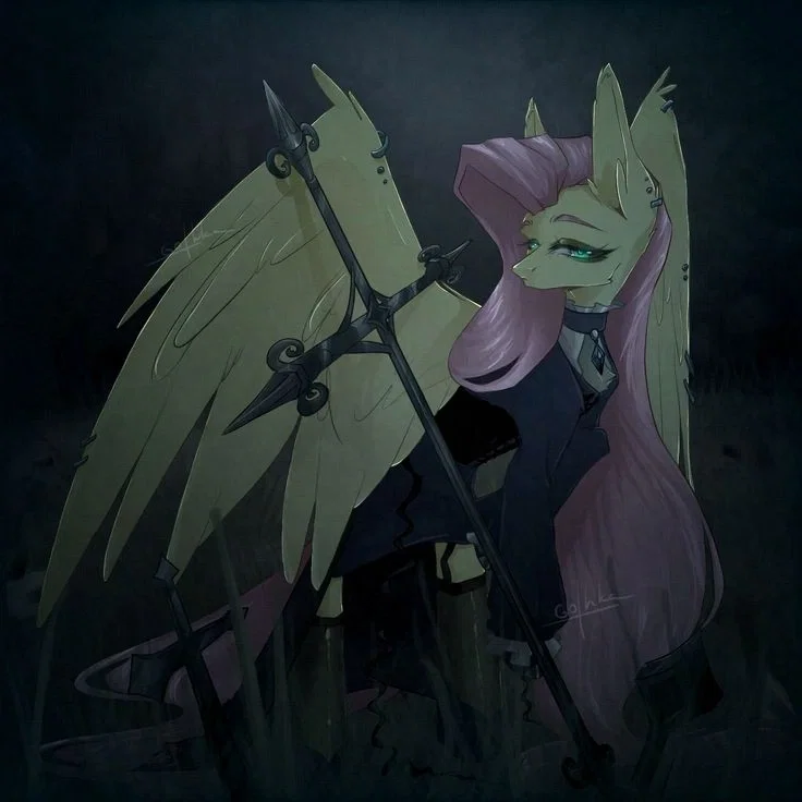 Fluttershy - Gothic Inquisition MLP Universe