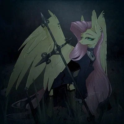 Fluttershy - Gothic Inquisition MLP Universe