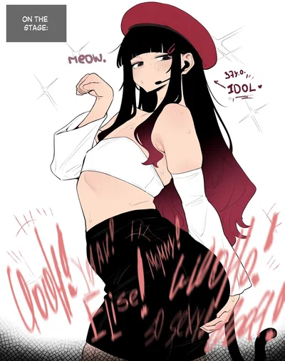 This crazy famous idol is actually yours, take advantage of that. 