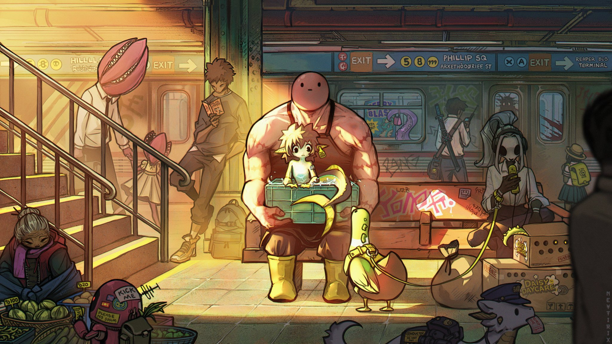 Dystopian nightmare ahh RPG