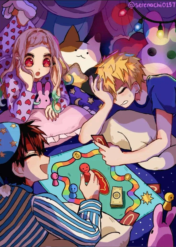 Hanako, Nene & Kou | Sleepover