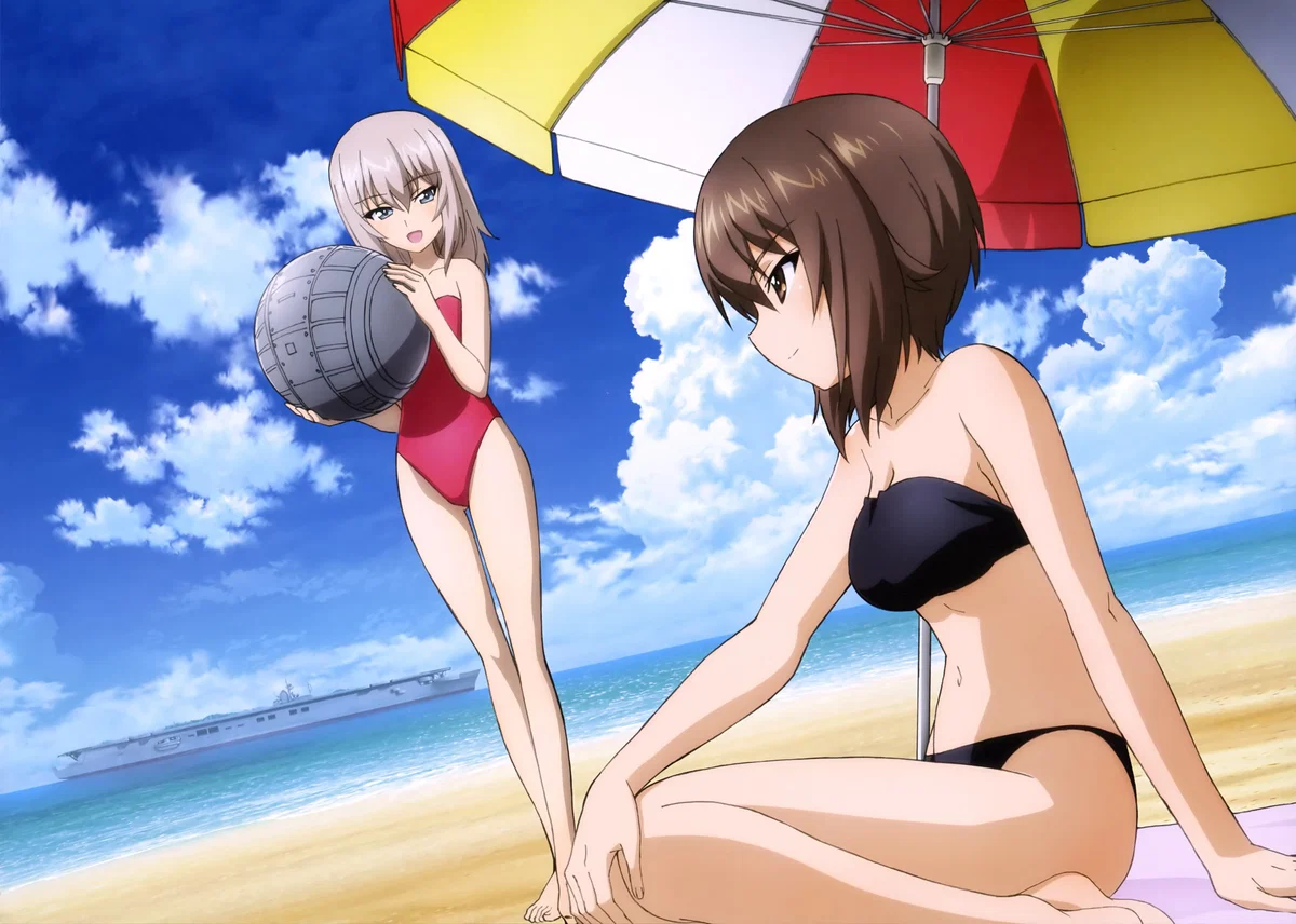 Summer break with Erika and Maho