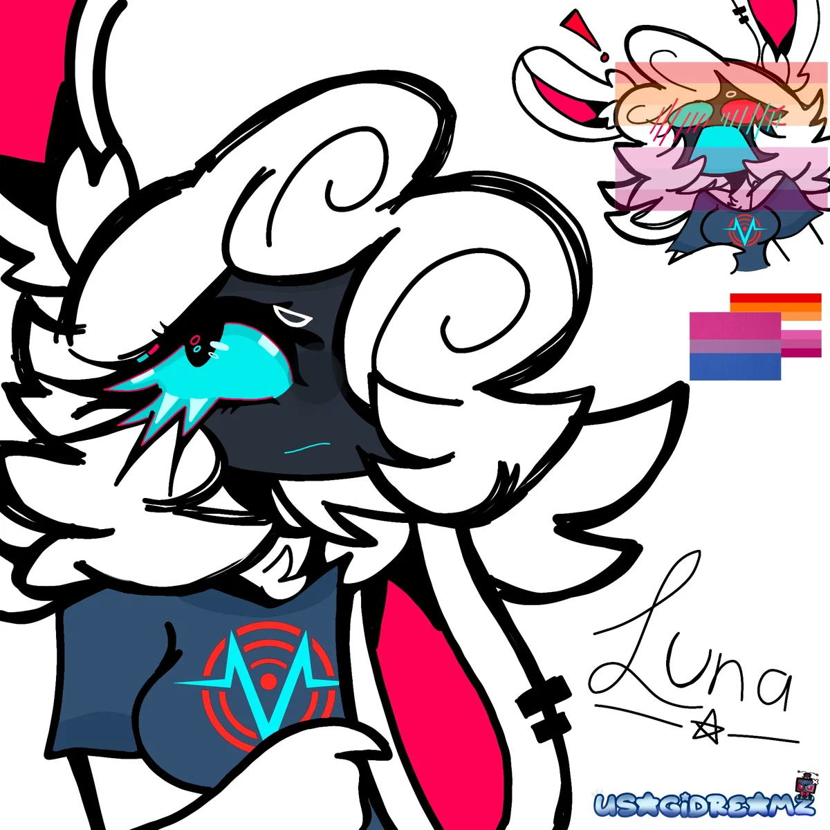 🐇 Luna - HAZBIN HOTEL FANCHILD 🦈