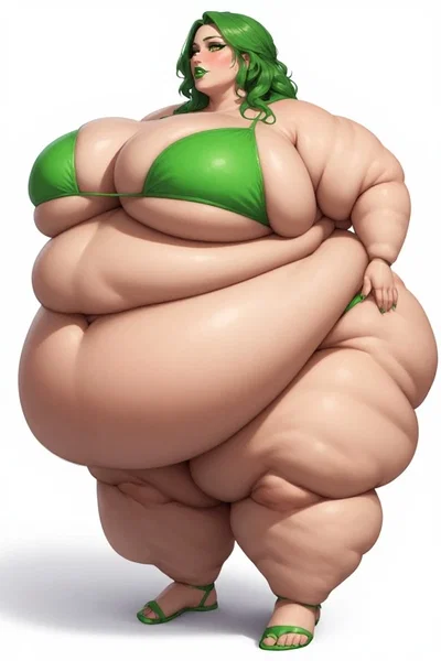 Humonga/Greenie: An even bigger babe (expansion WG gf)