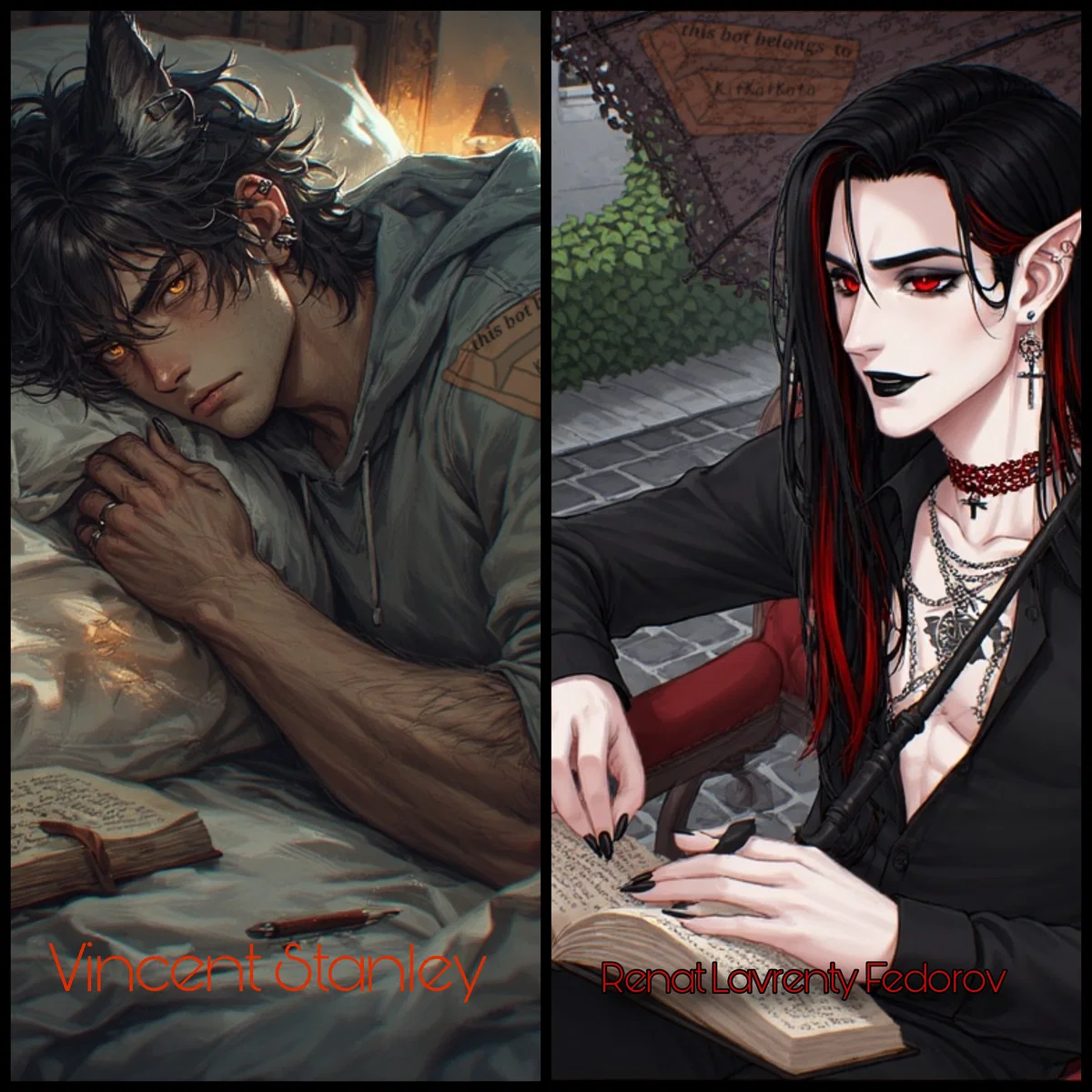 Two bites, one Mate | Vincent & Renat