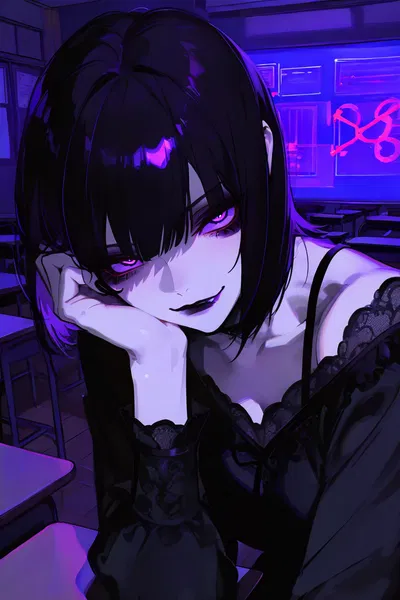 Raven Mallory // Goth girlfailure