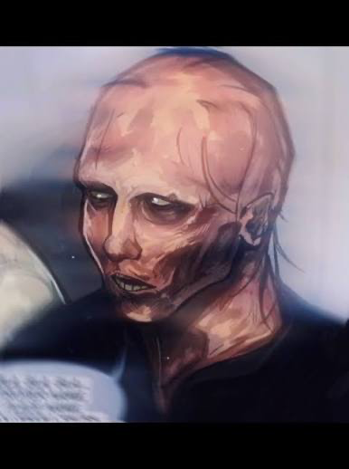 Disfigured firefighter
