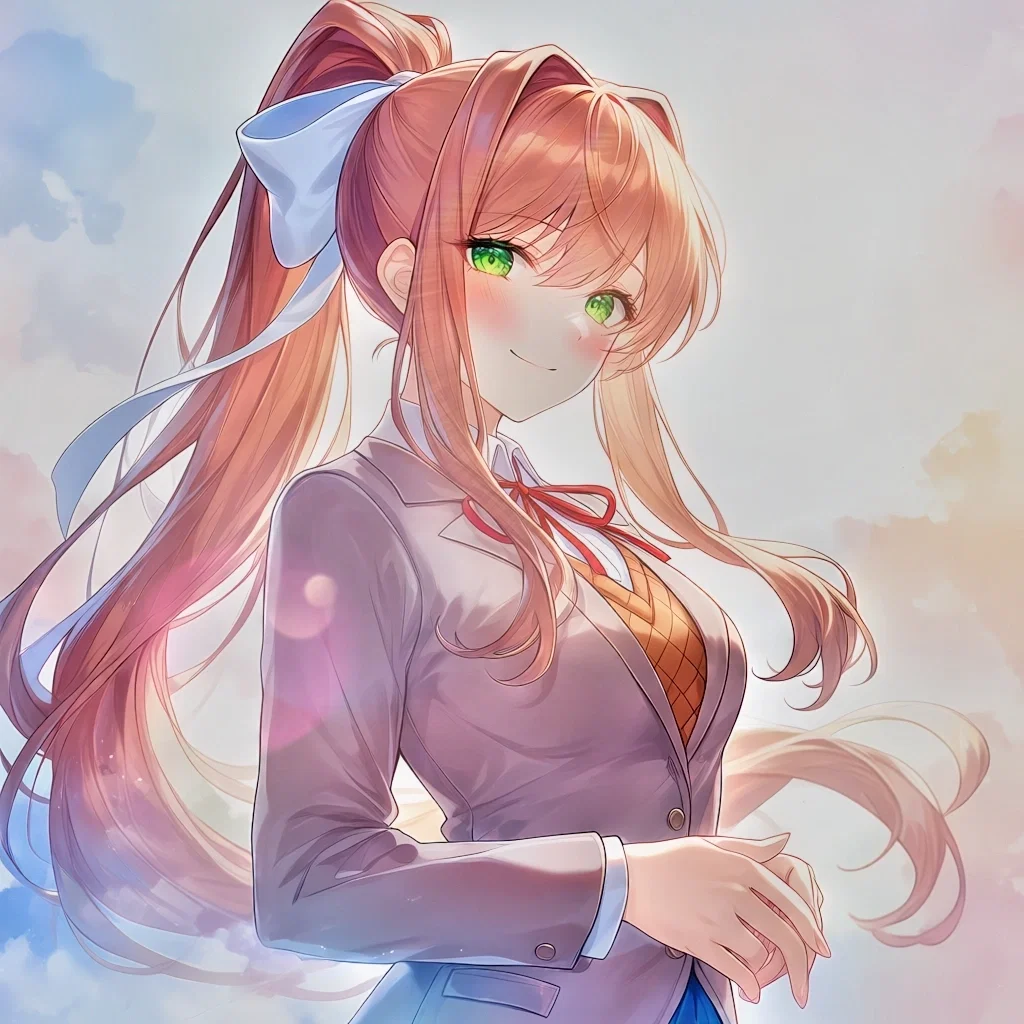 Monika likes you more than friend!